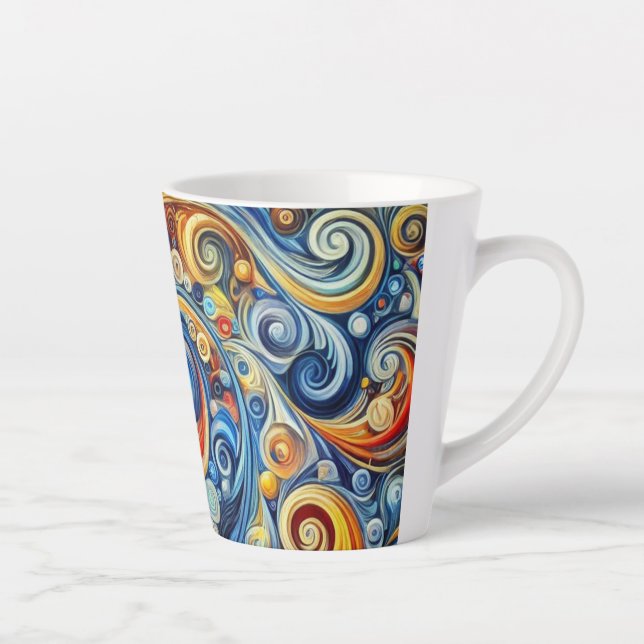 De Café Latte Taza caos armonioso (Derecha)