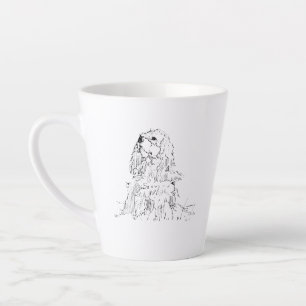 De Café Latte Taza Cavalier King Charles Spaniel, Tinta Minimali