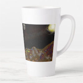 De Café Latte Taza clásica, 11 oz Arte moderno