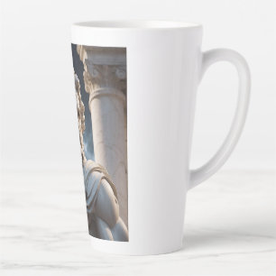 De Café Latte Taza con estatua del dios griego - Taza con busto