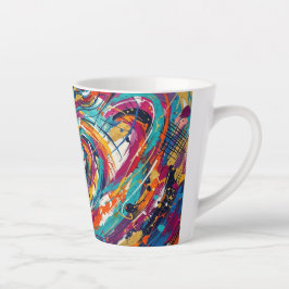 De Café Latte Taza con estilo en cada sorbo