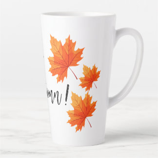 De Café Latte Taza Cute Hello Autumn