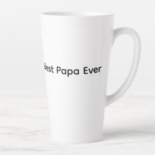 De Café Latte Taza del Día del Padre 'Mejor Papá del Mundo' 2026
