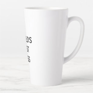 De Café Latte Taza del Mejor Jefe del Mundo