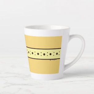 De Café Latte Taza dewdrop Relájate Copa Dorada Bellota pequeña