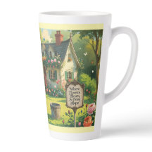 Taza -Donde florecen las flores, también lo hace l