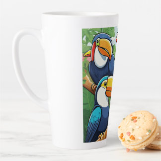 De Café Latte taza impresa