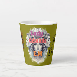 De Café Latte Taza Lady Géminis – Energía dual