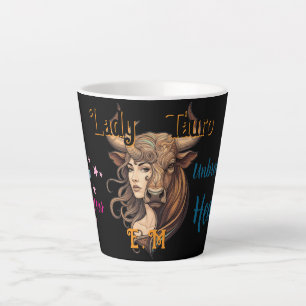 De Café Latte Taza Lady Tauro – Estabilidad y energía