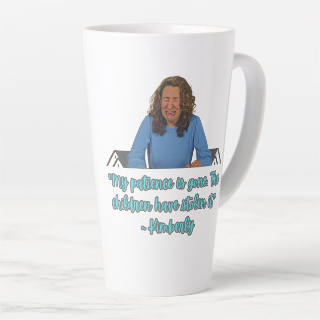 De Café Latte Taza Mi Paciencia se Fue (Ángulo derecho)