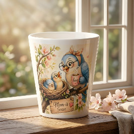 De Café Latte Taza Nido Acogedor