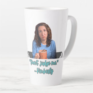 De Café Latte Taza No Me Juzgues