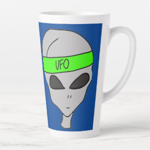 De Café Latte Taza OVNI