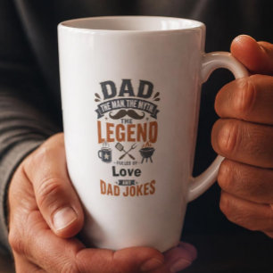 De Café Latte Taza Papá El Hombre El Mito La Leyenda