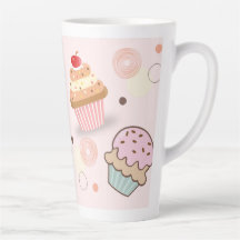 taza rosa pastel