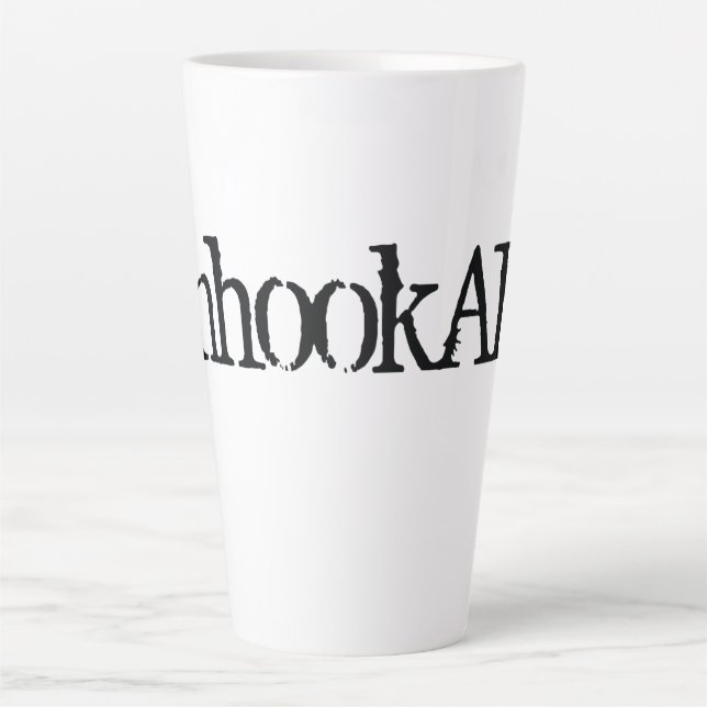 De Café Latte Taza vanhookART (Anverso)