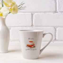 De Café Latte Todo lo que necesito es un buen libro y una taza d