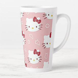 De Café Latte una taza que exprese un lindo gatito