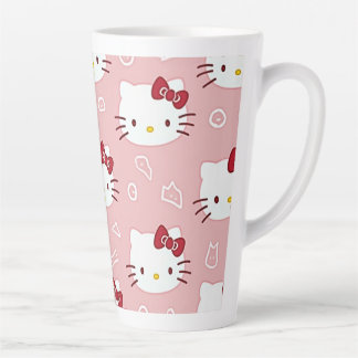De Café Latte una taza que exprese un lindo gatito