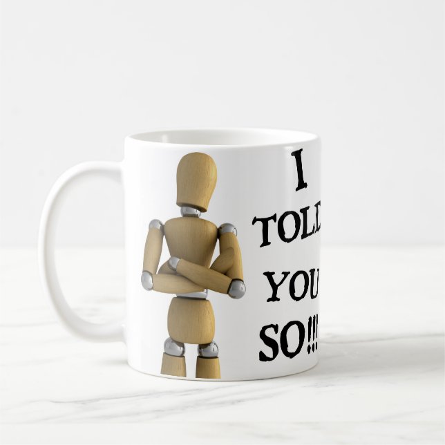 De Café Le dije tan - la taza (Izquierda)