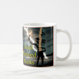 De Café Leer Libros Prohibidos - Taza