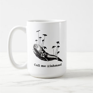 De Café Llámeme taza del @ishmael