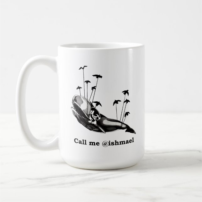 De Café Llámeme taza del @ishmael (Izquierda)