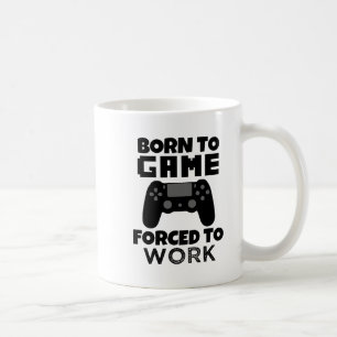 De Café Llevado al juego forzado para trabajar la taza