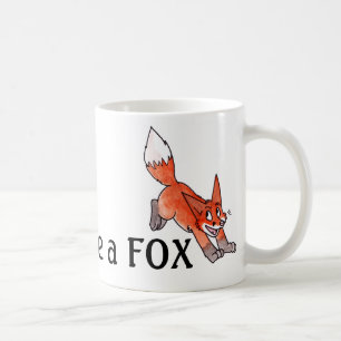 De Café Loco como una taza del Fox