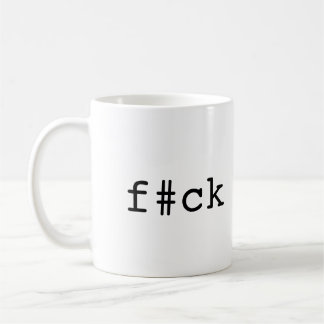 De Café lógica del f#ck. Taza