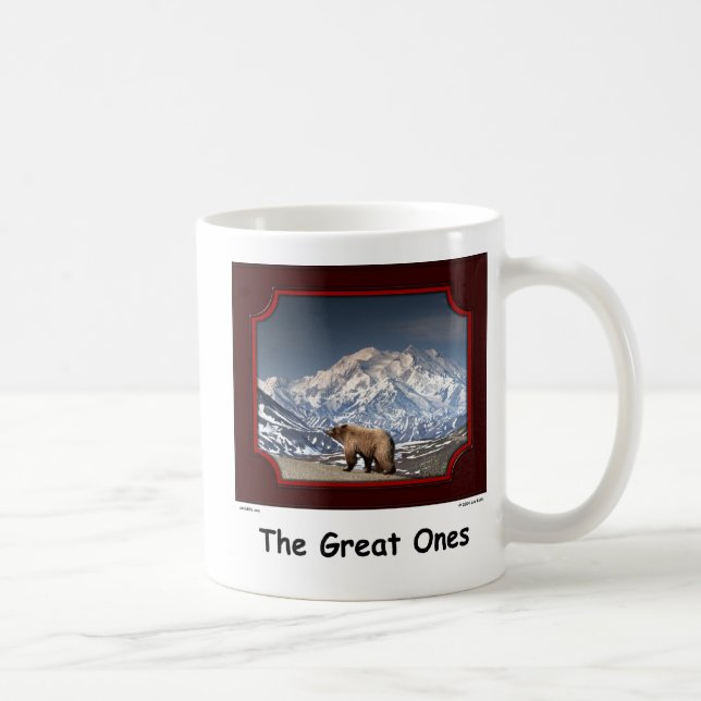 De Café "Los grandes" taza del oso (Derecha)