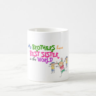 De Café Los hermanos tienen la mejor hermana - taza del