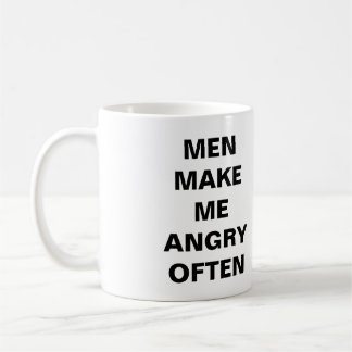 De Café Los hombres me hacen a menudo la taza enojada