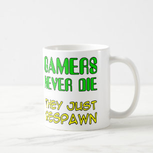De Café Los jugadores nunca mueren se reaparecen Taza dive