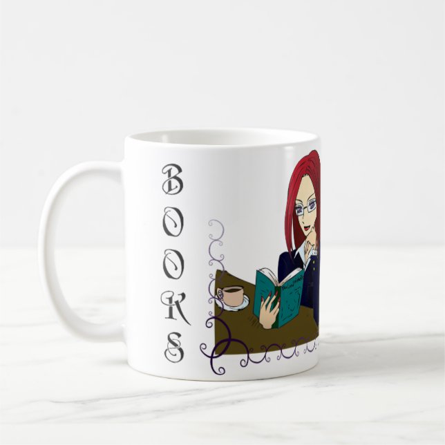 De Café Los libros son… Taza (Izquierda)