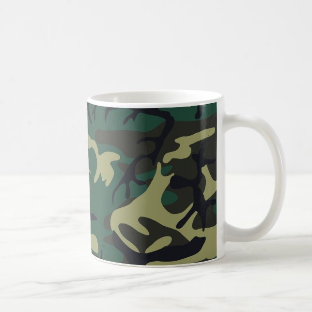 De Café Los militares camuflan la taza (Derecha)