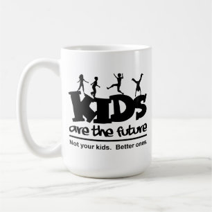De Café Los Niños Son El Futuro Taza Divertida Para Niños
