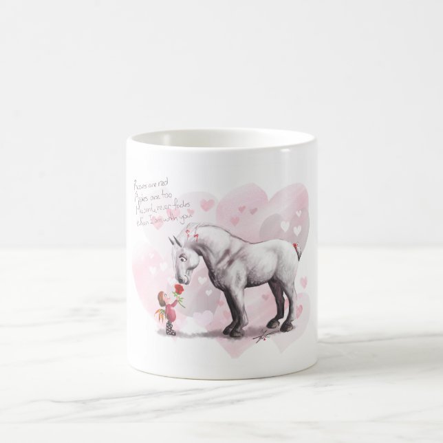 De Café Los rosas son taza roja (Centro)