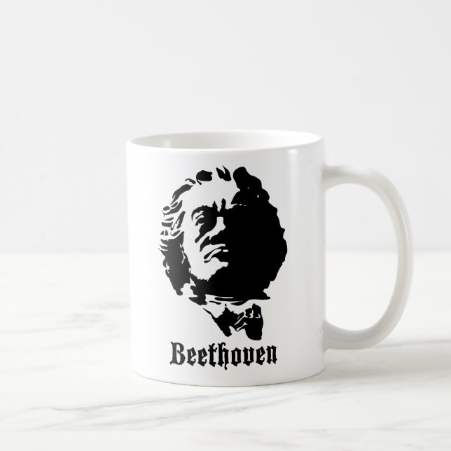 De Café Ludwig van Beethoven - taza (Derecha)