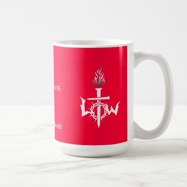 De Café "Luz taza del mundo" (Derecha)