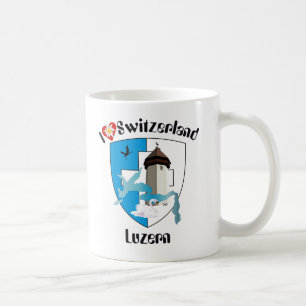 De Café Luzern Suiza taza