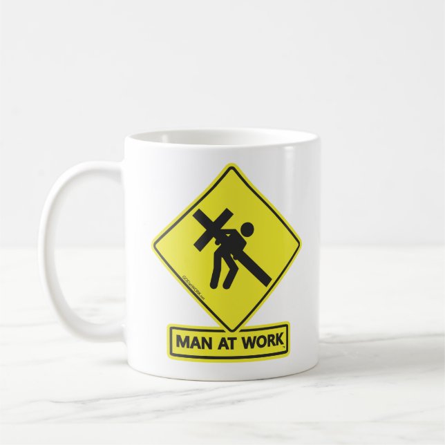 De Café M.A.W. Taza (con el texto) (Izquierda)
