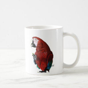 De Café Macaw en una taza