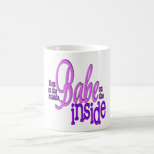 De Café Mamá en el exterior - taza blanca clásica