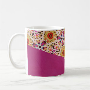 De Café Marruecos y taza fucsia por KCS