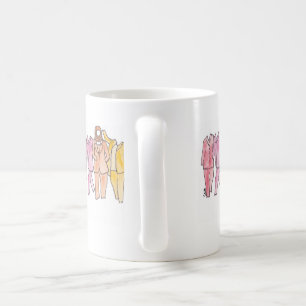 De Café Más fuertemente que nunca taza del Pantsuit del