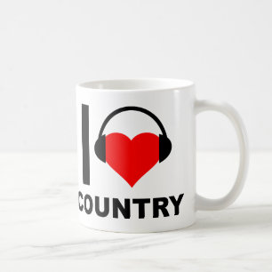 De Café Me encanta la taza divertida del país