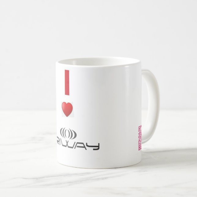 De Café me encanta la taza riway (Anverso derecho)