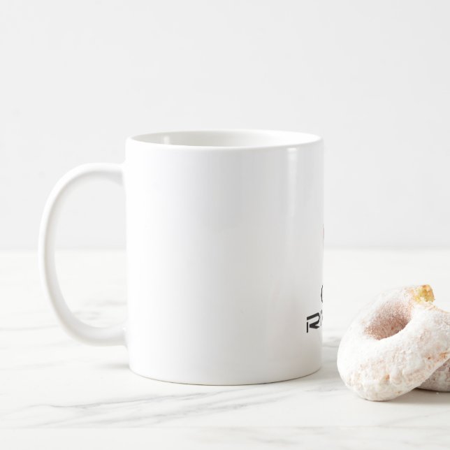 De Café me encanta la taza riway (Con donut)