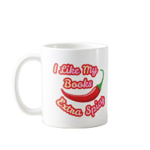 Me gustan mis libros, taza extra picante para aman